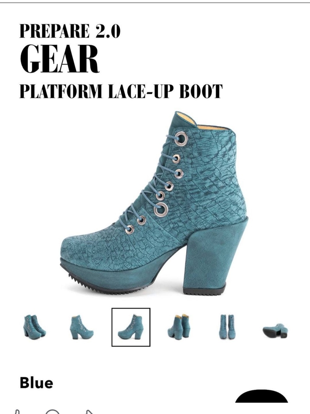 Fluevog platform Boots